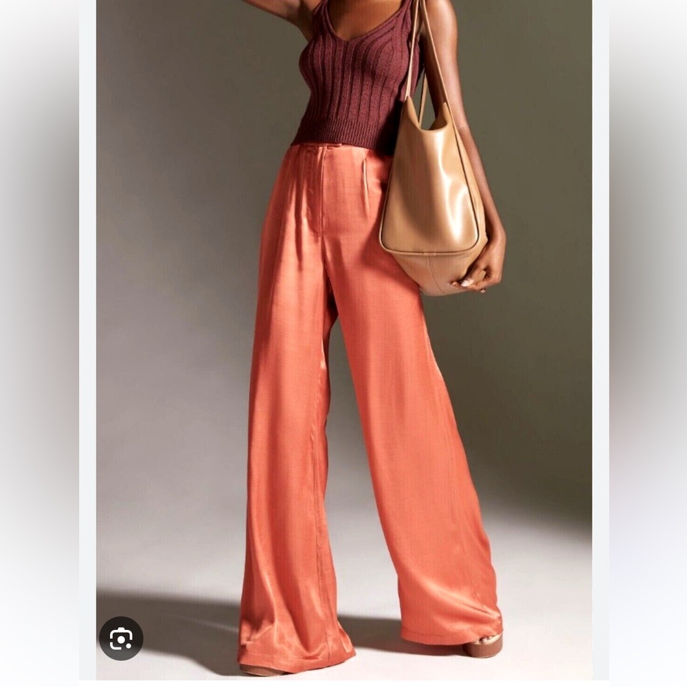 Corey Lynn Calter Petra Trousers in Rust